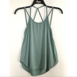 ‼️New Green Lulu’s Tank-too, Size M